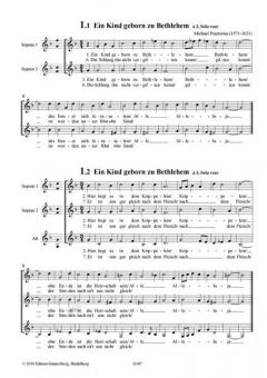 Puer natus in Bethlehem XII von Michael Praetorius 