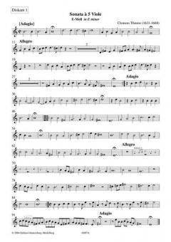 Sonata a 5 von Clemens Thieme 