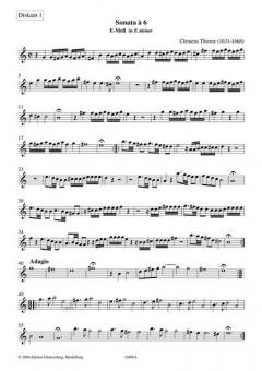 Sonata a 6 von Clemens Thieme 