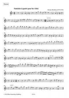 3 Fantasien für 4-stimmiges Consort 