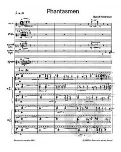 Phantasmen für großes Orchester von Rudolf Kelterborn 
