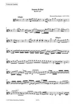 Sonata D-Dur BuxWV 267 von Dietrich Buxtehude 