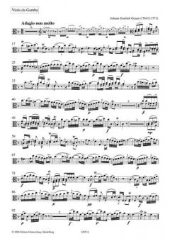 Trio F-Dur, Wendt 107 von Johann Gottlieb Graun 