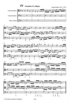 Sonate a Partite Sonatina IV-VI von August Kühnel 