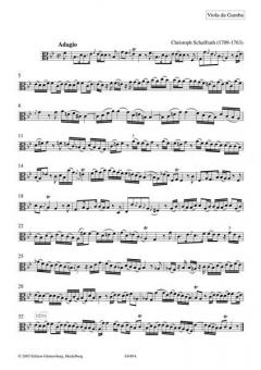 Solo B-Dur von Christoph Schaffrath 