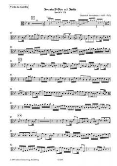 Sonata B-Dur mit Suite von Dietrich Buxtehude 