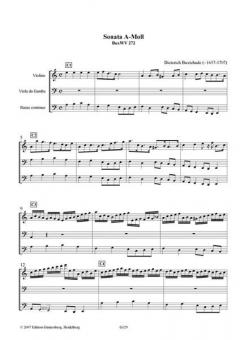 Sonata A-Moll BuxWV 272 von Dietrich Buxtehude 