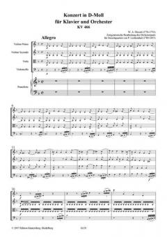 Konzert d-Moll KV 466 von Wolfgang Amadeus Mozart 