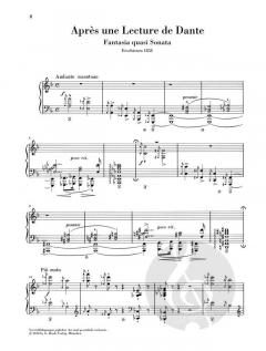 Après une Lecture de Dante von Franz Liszt 