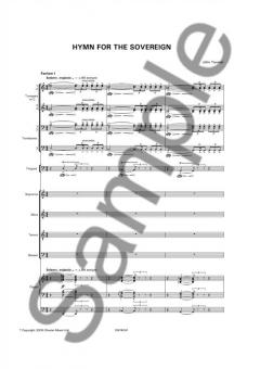 Hymn For The Sovereign (Full Score) (John Tavener) 