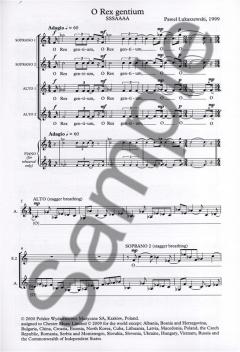 O Rex Gentium (Paweł Łukaszewski) 