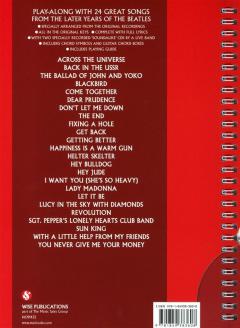 Beatles Play-Along Chord Songbook -The Later Years 