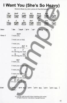 Beatles Play-Along Chord Songbook -The Later Years 