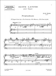 Suite Latine von Charles-Marie Widor 