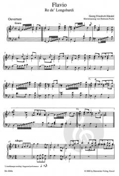 Flavio, Re de' Langobardi von Georg Friedrich Händel 