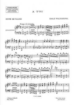 10 Valses Celebres pour piano Vol. 1 von Emil Waldteufel 