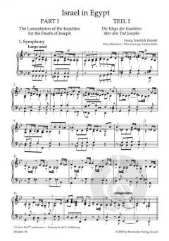 Israel in Ägypten HWV 54 (Georg Friedrich Händel) 