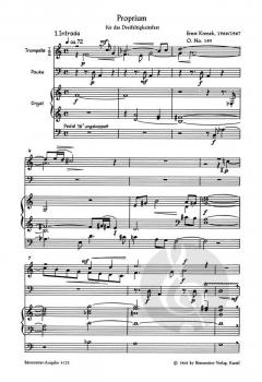 Proprium für das Dreifaltigkeitsfest (Ernst Krenek) 
