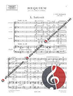 Requiem pour Soli, Choeur et Orchestre (Joseph Guy Ropartz) 