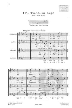 Quatre Motets Sur Des Themes Gregoriens op. 10 Nr. 4 (Maurice Durufle) 