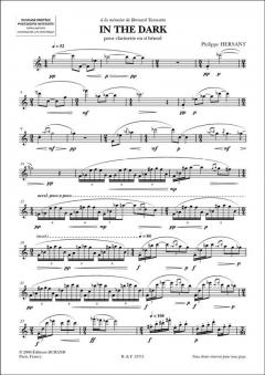 In The Dark von Philippe Hersant 