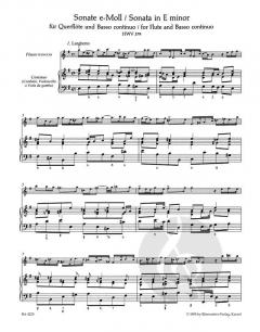 11 Sonaten von Georg Friedrich Händel für Flöte und Basso continuo im Alle Noten Shop kaufen