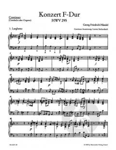 Konzert Nr. 13 F-Dur HWV 295 von Georg Friedrich Händel für Orgel und Orchester 'The Cuckoo and the Nightingale' im Alle Noten Shop kaufen (Einzelstimme) - BA4231-68