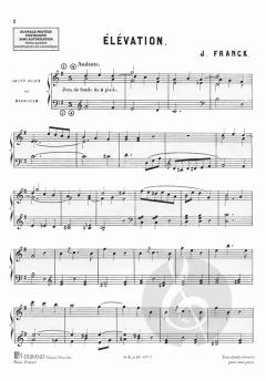 Elevation Orgue von Cesar Franck 