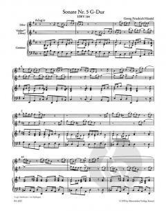 6 Sonaten Heft 3 (Georg Friedrich Händel) 