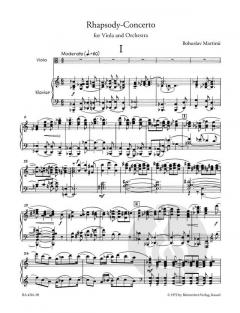 Rhapsody-Concerto von Bohuslav Martinu (Download) 