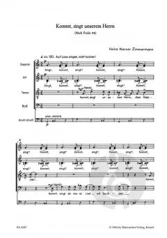 Kommt, singt unserm Herrn (Heinz Werner Zimmermann) 