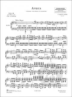 Africa von Camille Saint-Saëns 