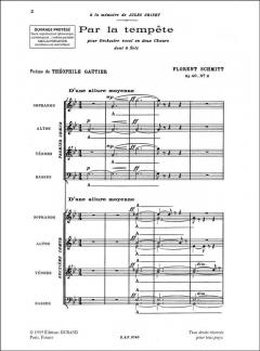 Par La Tempete (Florent Schmitt) 