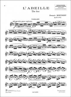 L'abeille von Franz Schubert 