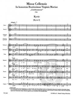 Missa Cellensis in honorem Beatissimae Virginis Mariae Hob.XXII:5 von Joseph Haydn 