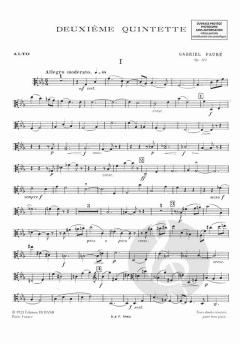 Quintette Nr. 2 Op. 115 (Gabriel Fauré) 