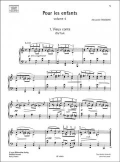 Pour les enfants Vol. 4 von Alexandre Tansman 