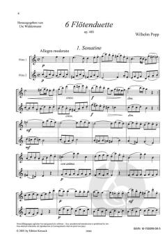 Kleine Duette op. 480 Band 1 von Wilhelm Popp 