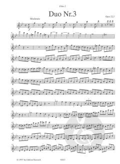 3 Duos op. 22 von Franz Vincenz Krommer 