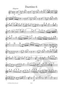 6 Duettini von Franz Vincenz Krommer 