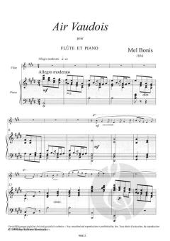 Air Vaudois von Mélanie Bonis 