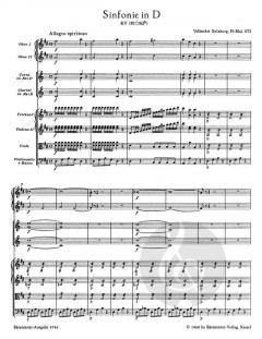 Sinfonie Nr. 23 D-Dur KV 181(162b) von Wolfgang Amadeus Mozart 