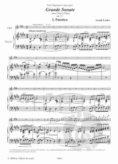 Grande Sonate op. 53 von Joseph Lauber 