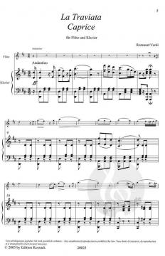 La Traviata Caprice von Giuseppe Verdi 