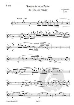 Sonata in una parte op. 50 von Joseph Lauber 