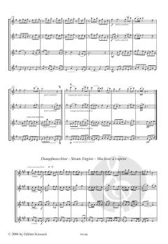 9 kleine Flötenquartette von Thomas Hamori im Alle Noten Shop kaufen