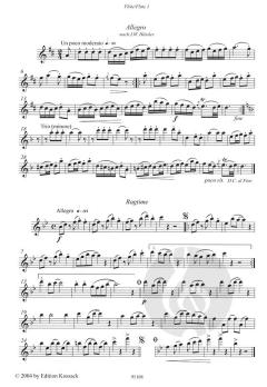 9 kleine Flötenquartette von Thomas Hamori im Alle Noten Shop kaufen