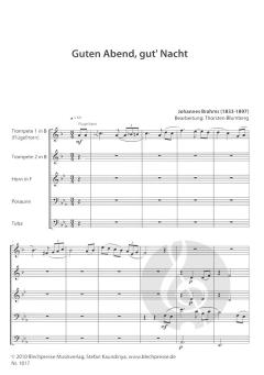 Wiegenlied (Guten Abend gute Nacht) (Johannes Brahms) 