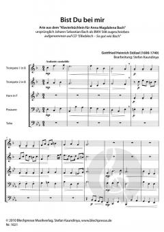 Bist du bei mir (Gottfried Heinrich Stölzel) 