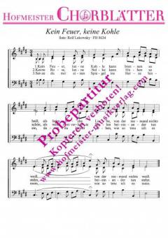 Kein Feuer, keine Kohle 